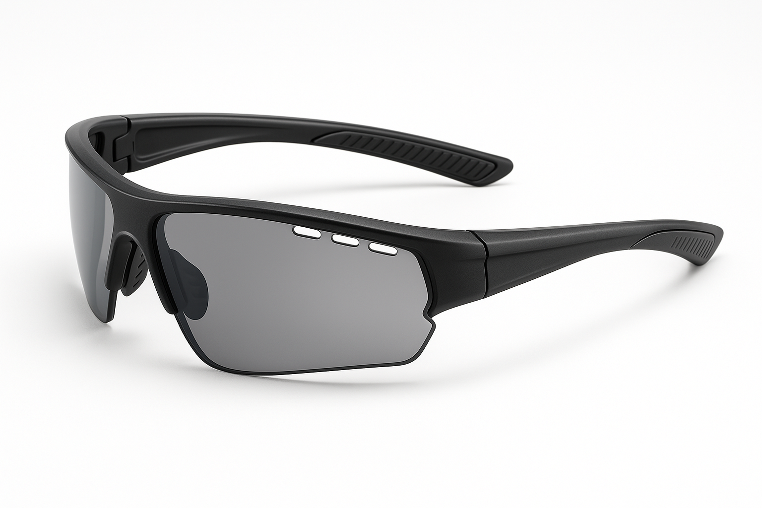 Running glasses side view